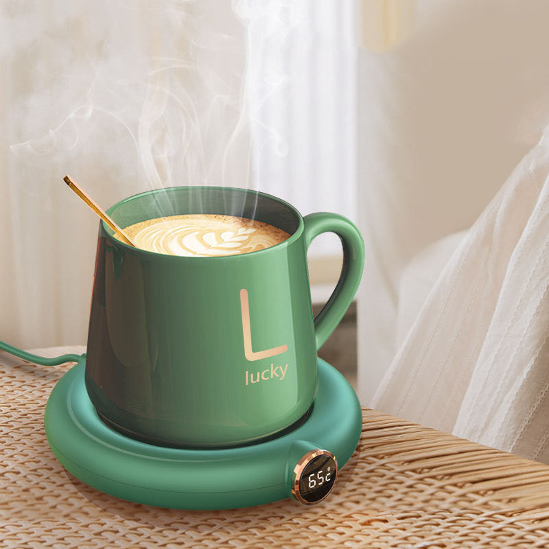 CEOOL – tasse thermostatique chauffante électrique, dessous de verre pour  café, tasse thermique, prise CN, spécifications: tasse